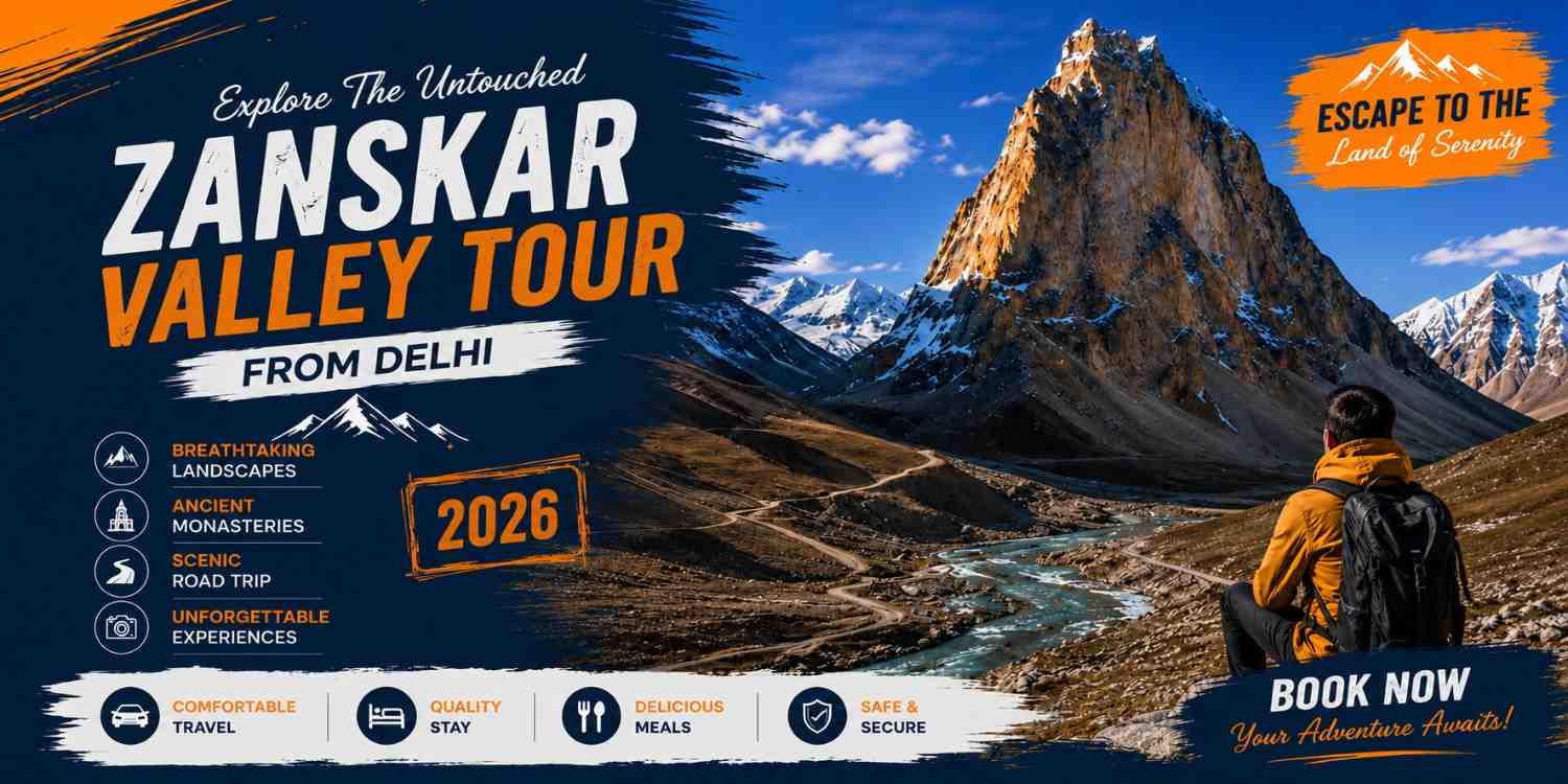 Zanskar Valley Tour Banner