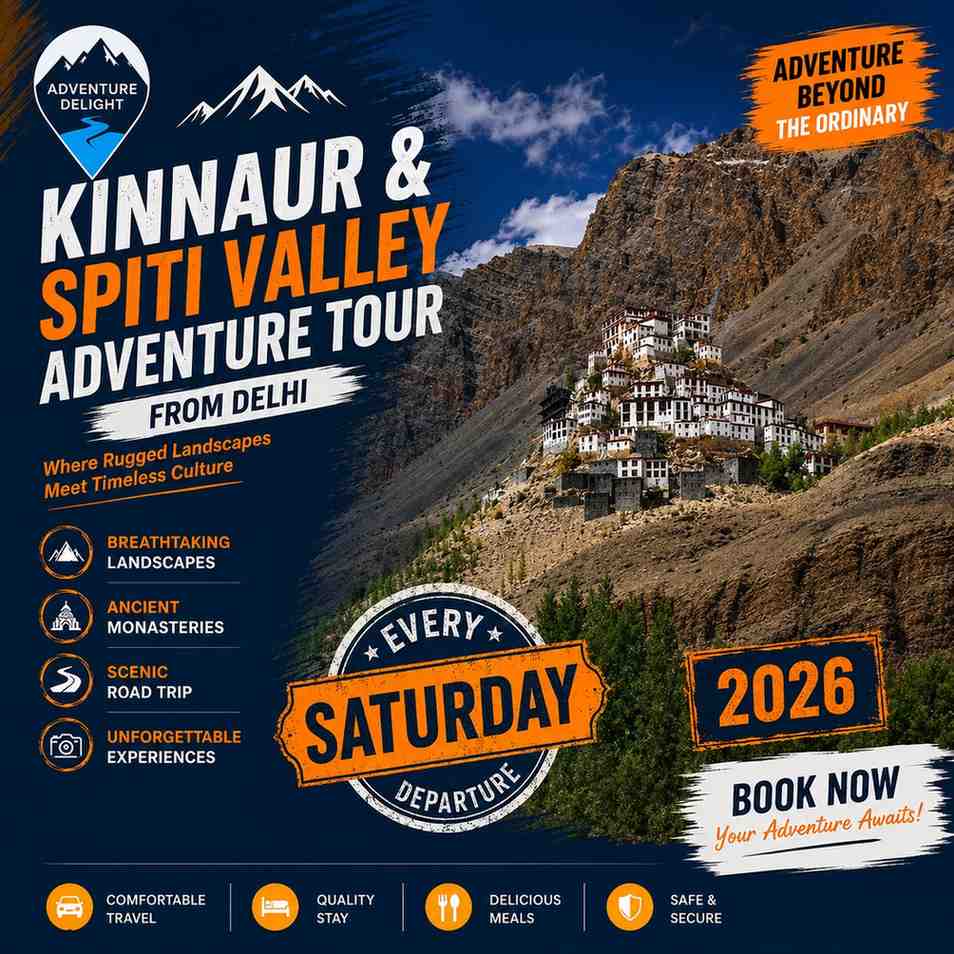 Kinnaur and Spiti Valley Adventure Tour