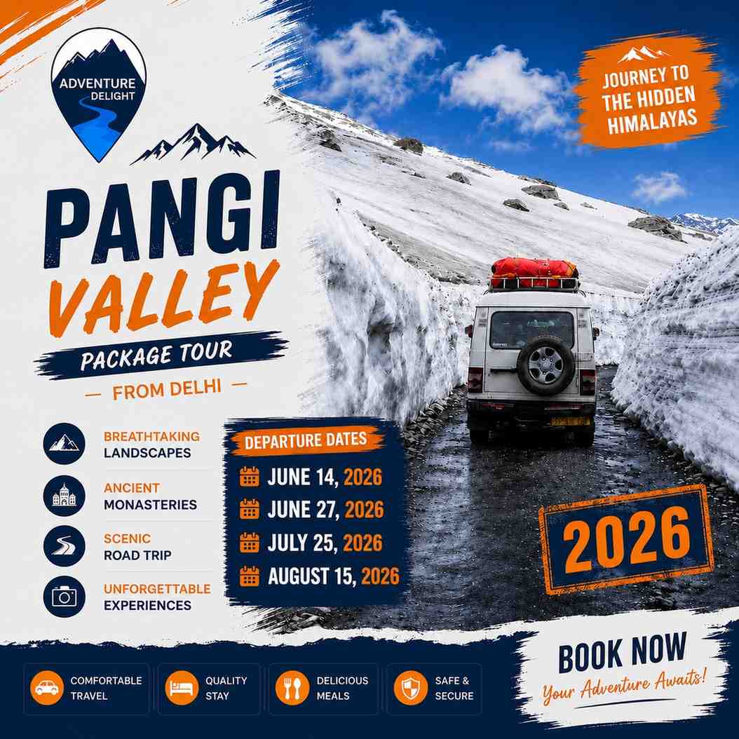 Pangi Valley Package Tour from Delhi
